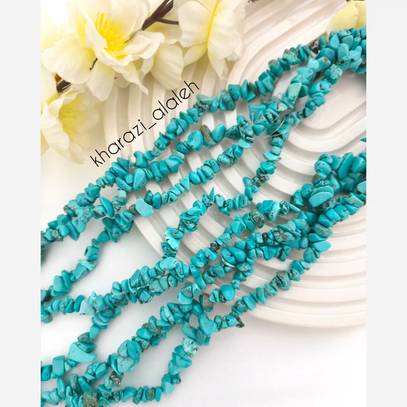 سنگ شکسته فیروزه (فروش به صورت بندی 40سانتی و 80 سانتی)