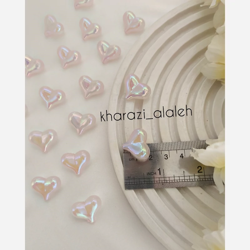 پیکسل بین کار قلب صورتی (شب نما)(اکلیلی)(فروش به صورت دونه ای)