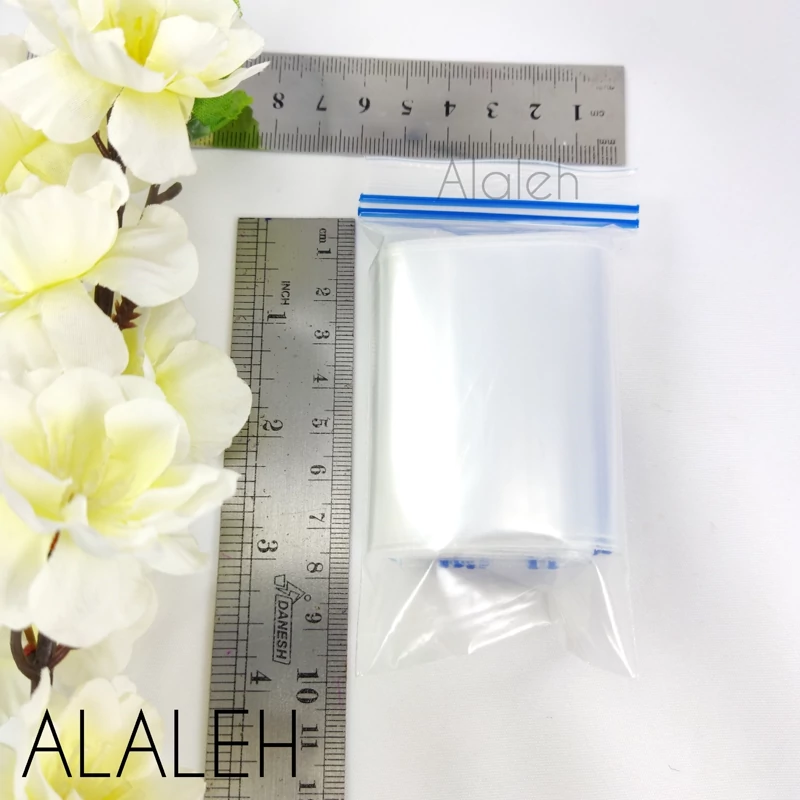 کیسه زیپ دار سایز 6  در 10 ( فروش به صورت بسته 20 عددی)