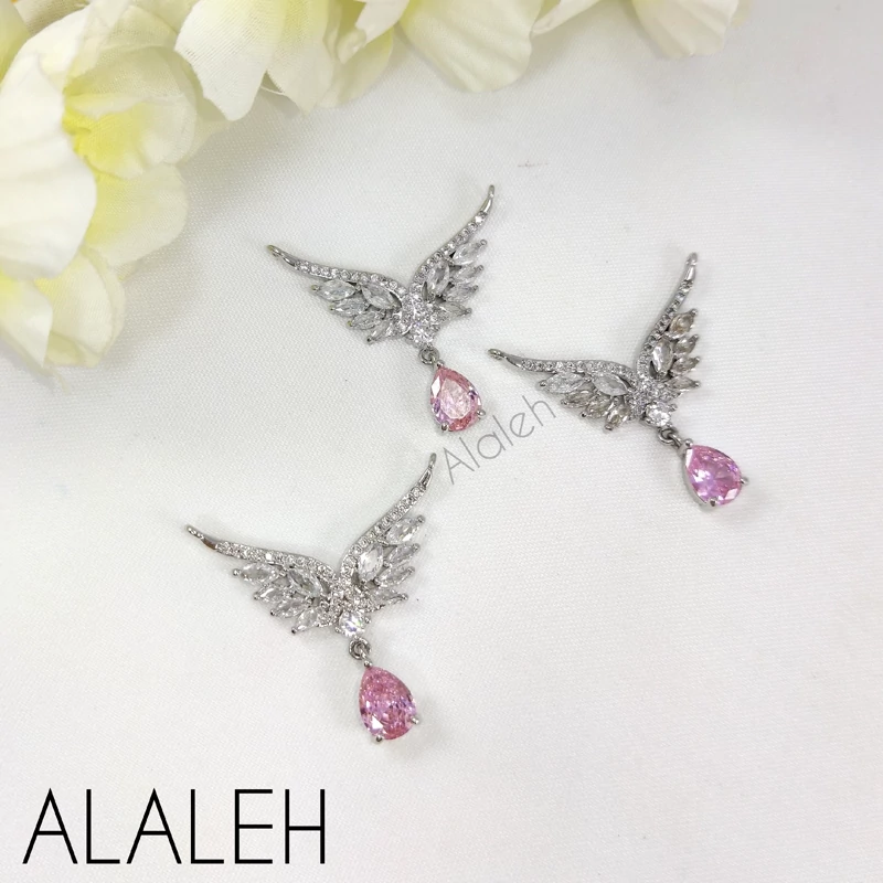 پلاک گردنبندی  سوارسکی رنگ ثابت طرح 06 (فروش به صورت دونه ای)