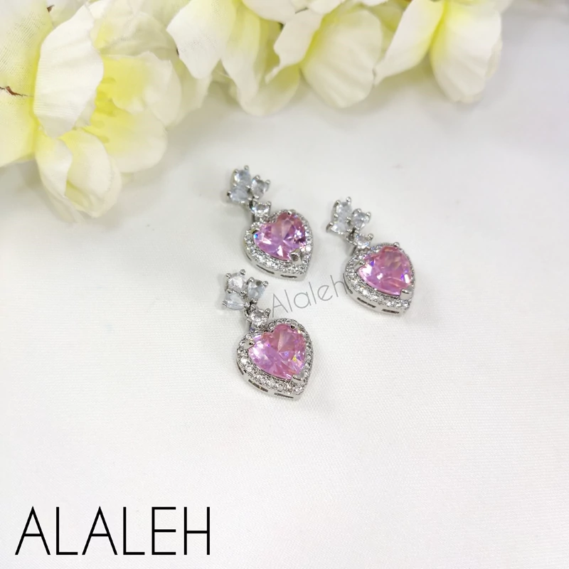 پلاک آویز سوارسکی رنگ ثابت طرح 06 (فروش به صورت دونه ای)