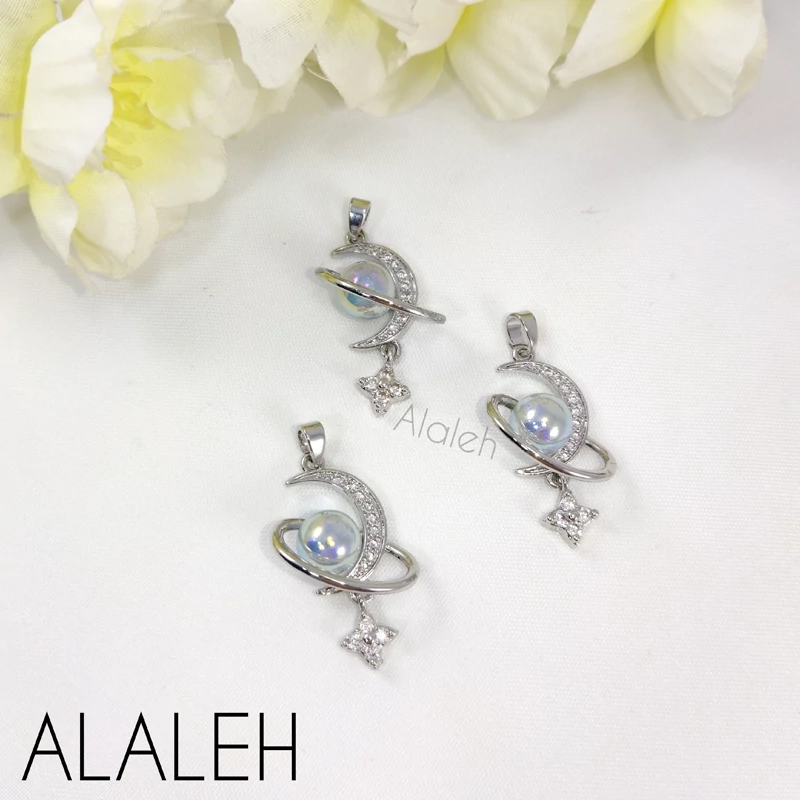 پلاک آویز سوارسکی رنگ ثابت طرح 02 (فروش به صورت دونه ای)