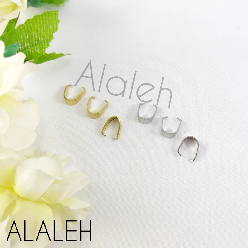 پاپیون مدال استیل رنگ ثابت طلایی و نقره ای ( فروش به صورت دونه ای)