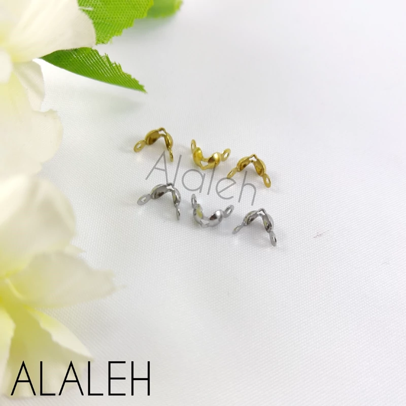 گره مخفی کن استیل رنگ طلایی و نقره ای ( فروش به صورت دونه ای)