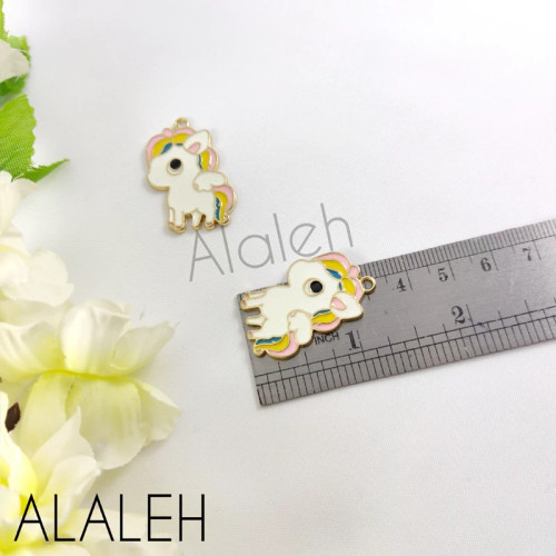 پلاک آویز فانتزی طرح اسب بالدار (فروش به صورت دونه ای)