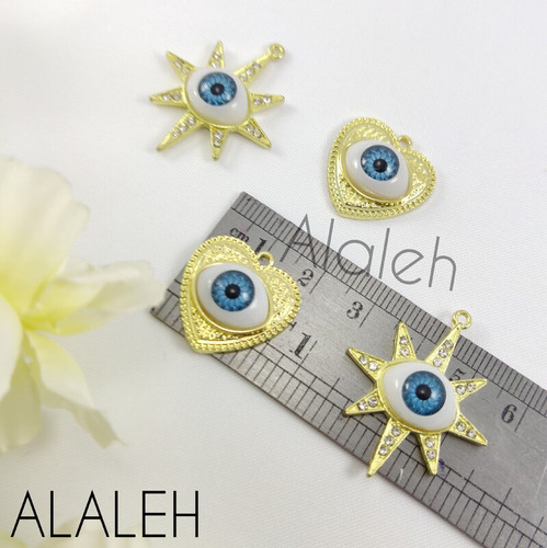 پلاک آویز چشم نظر (فروش به صورت دونه ای)