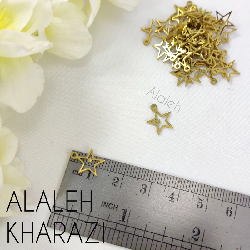پلاک استیل کوچک آویز ساعت طرح 6 (فروش به صورت دونه ای)