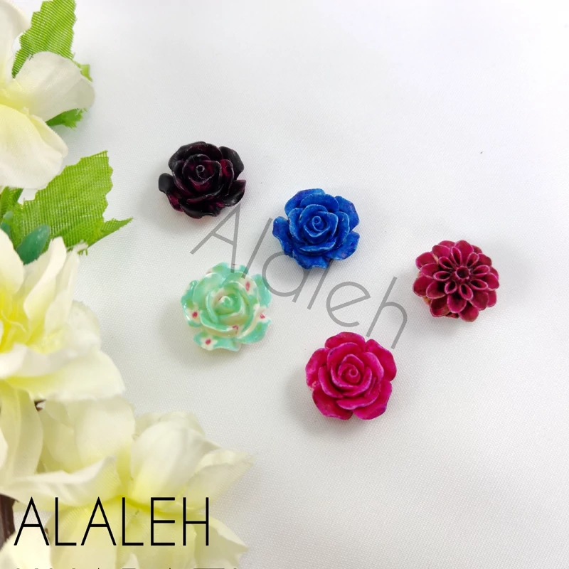 گل شکوفه سرامیکی رنگی (فروش به صورت دونه ای)
