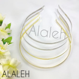 تل استیل بدون روکش نقره ای و طلایی